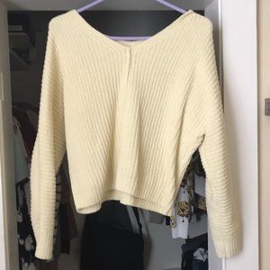 Crocheted sweater